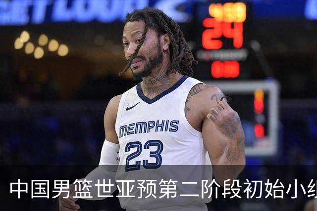 中国男篮世亚预第二阶段初始小组排名第五 首战8月27日客战卡塔尔